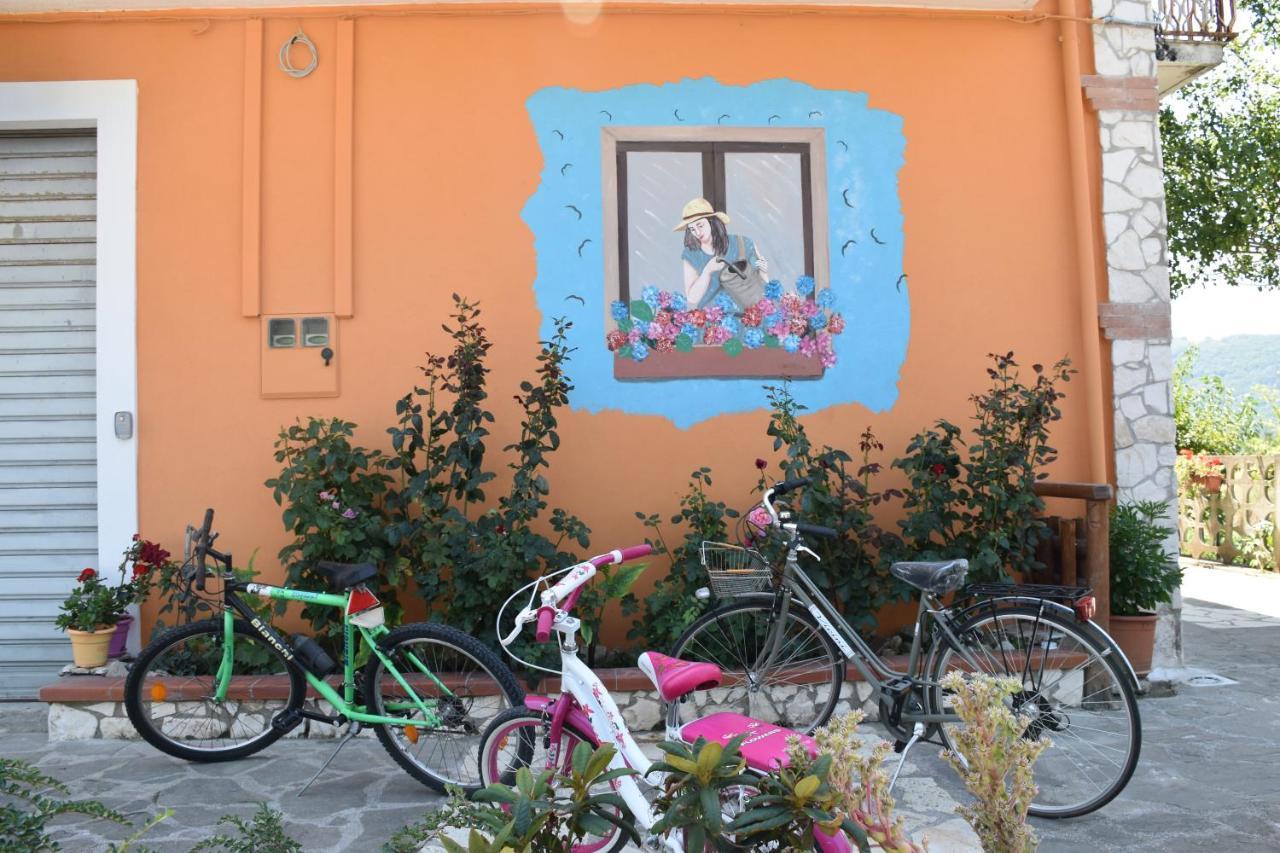 B&B Nel Verde Montesano sulla Marcellana Kültér fotó